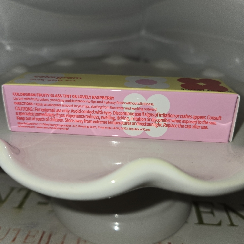 Colorgram Fruity Glass Tint - 08 Lovely Raspberry - Picture 4 of 7